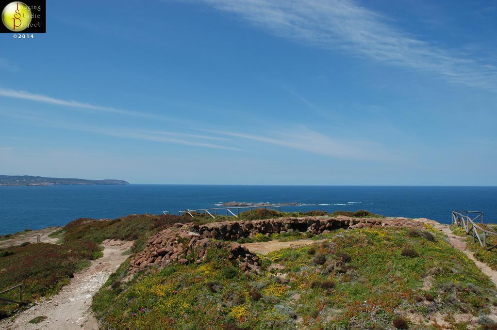 B&B Capo Altano Portoscuso Bagian luar foto